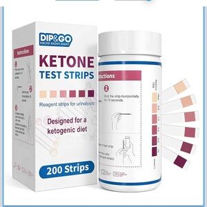 NWT DIP&GO Ketone Test Strips - 200